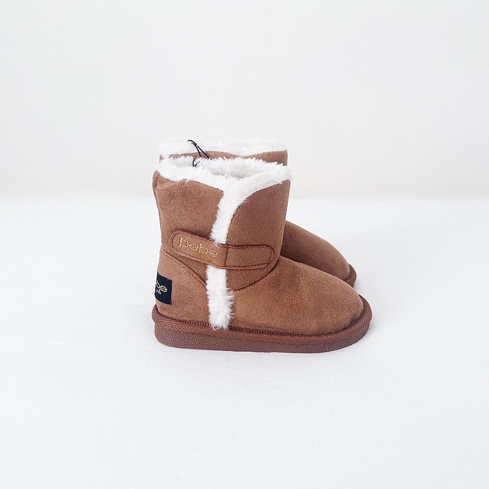 BEBE girls faux suede boots - Picture 1 of 6